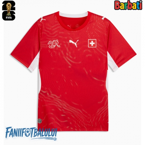 Elveția Tricou Fotbal Replică Mondial 2026 Barbati Acasa Elveția Tricou Fotbal Replică Mondial 2026 Barbati Acasa